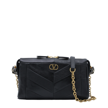 Panthea Small Nappa Shoulder Bag - 0NO