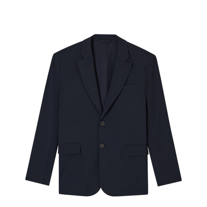 Travel Essentials Nylon Single-Breasted Blazer