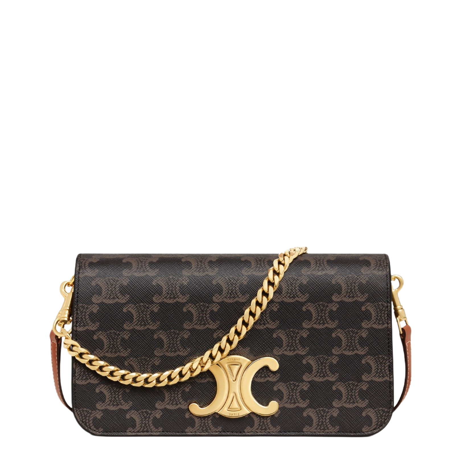 Multi Pochette Crossbody Bag with Triomphe Detail
