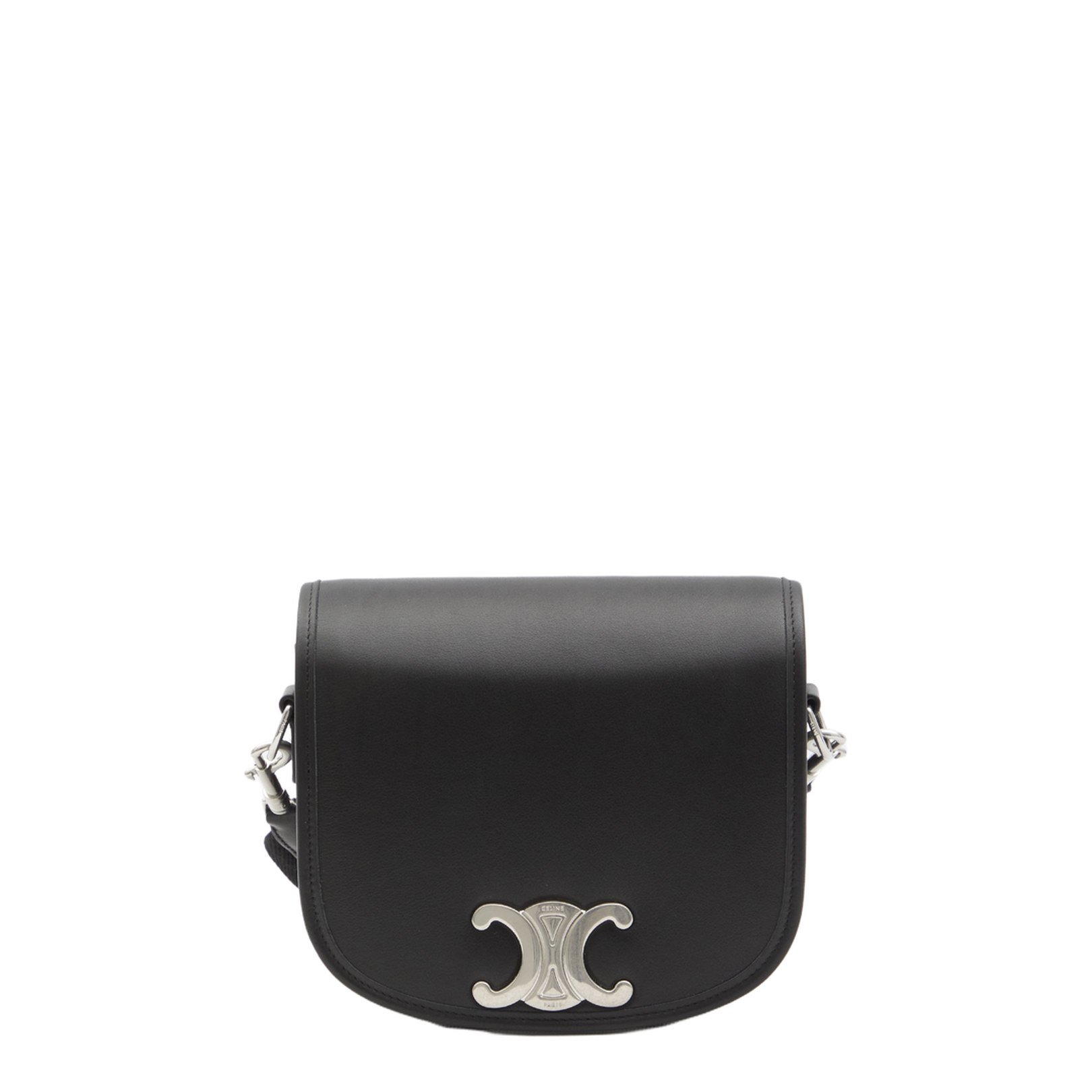 Triomphe Piccola Leather Crossbody Bag