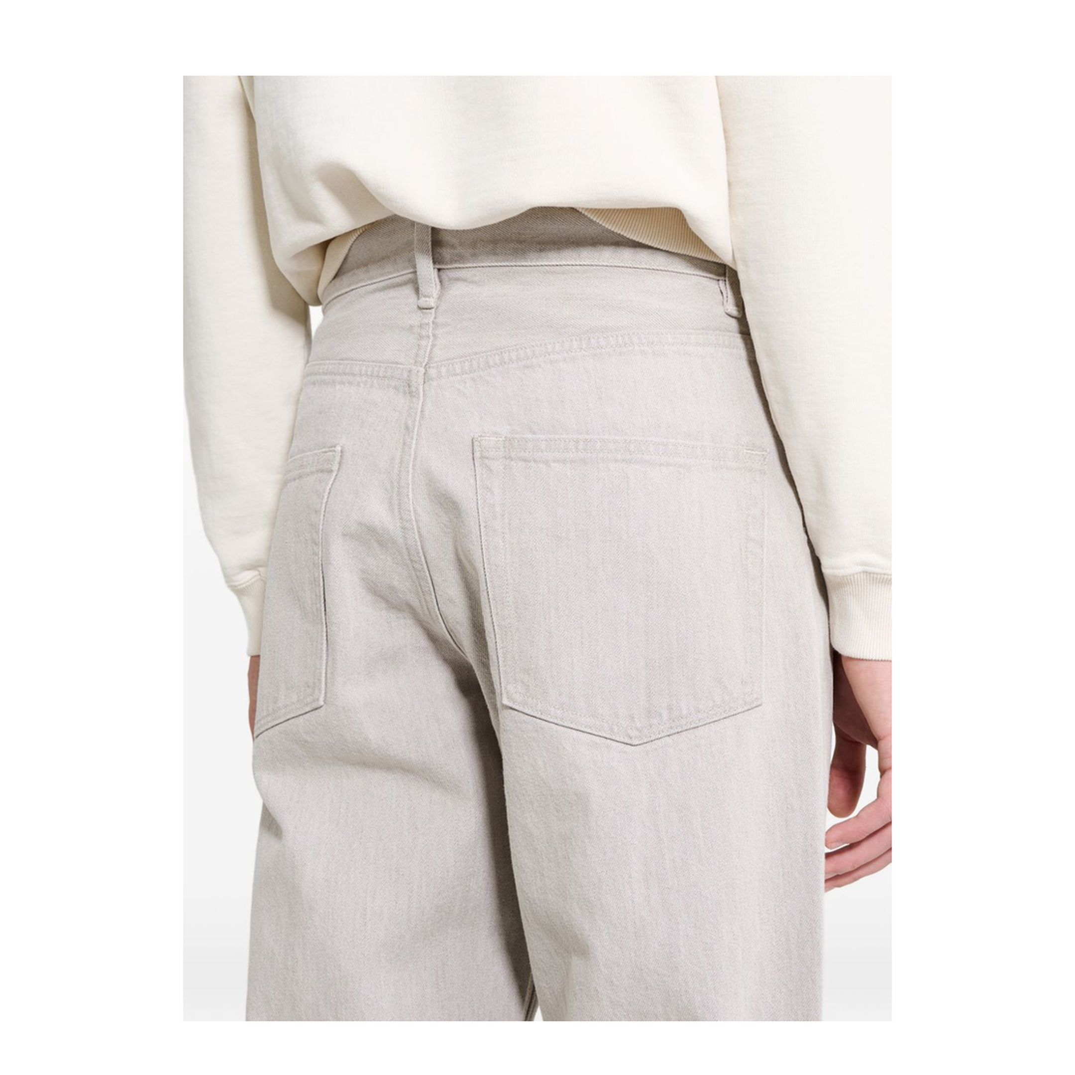 MAYFEYR - Auralee - Jeans - A26SP02BDLIGHTGRAY