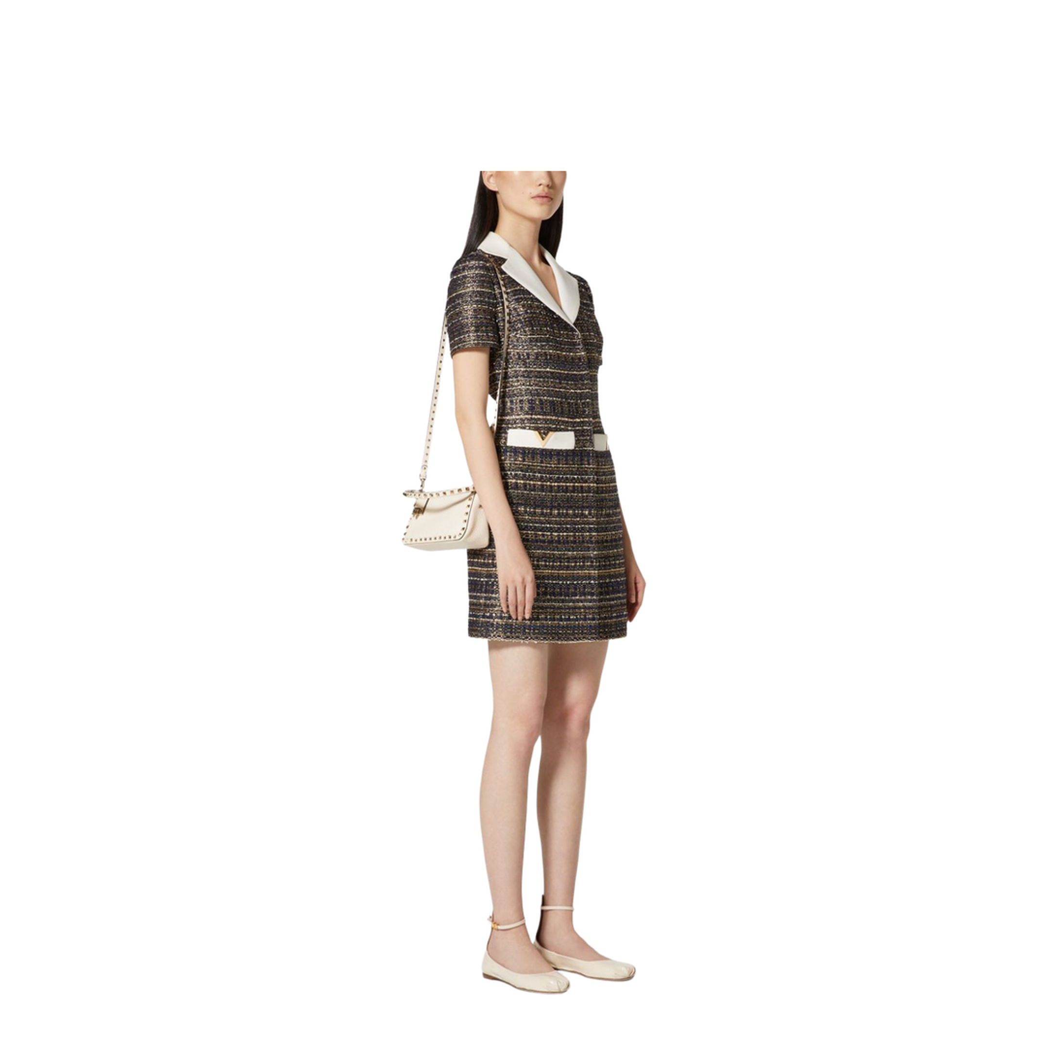 Rockstud Small Leather Shoulder Bag