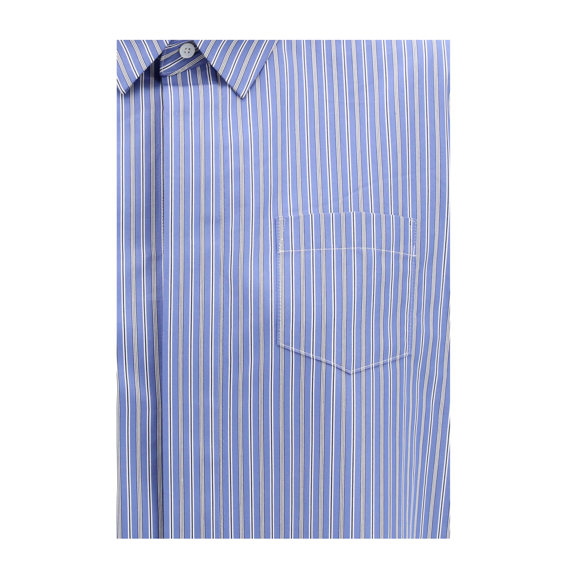 MAYFEYR - Sacai - Striped Poplin Shirt - 2608328421