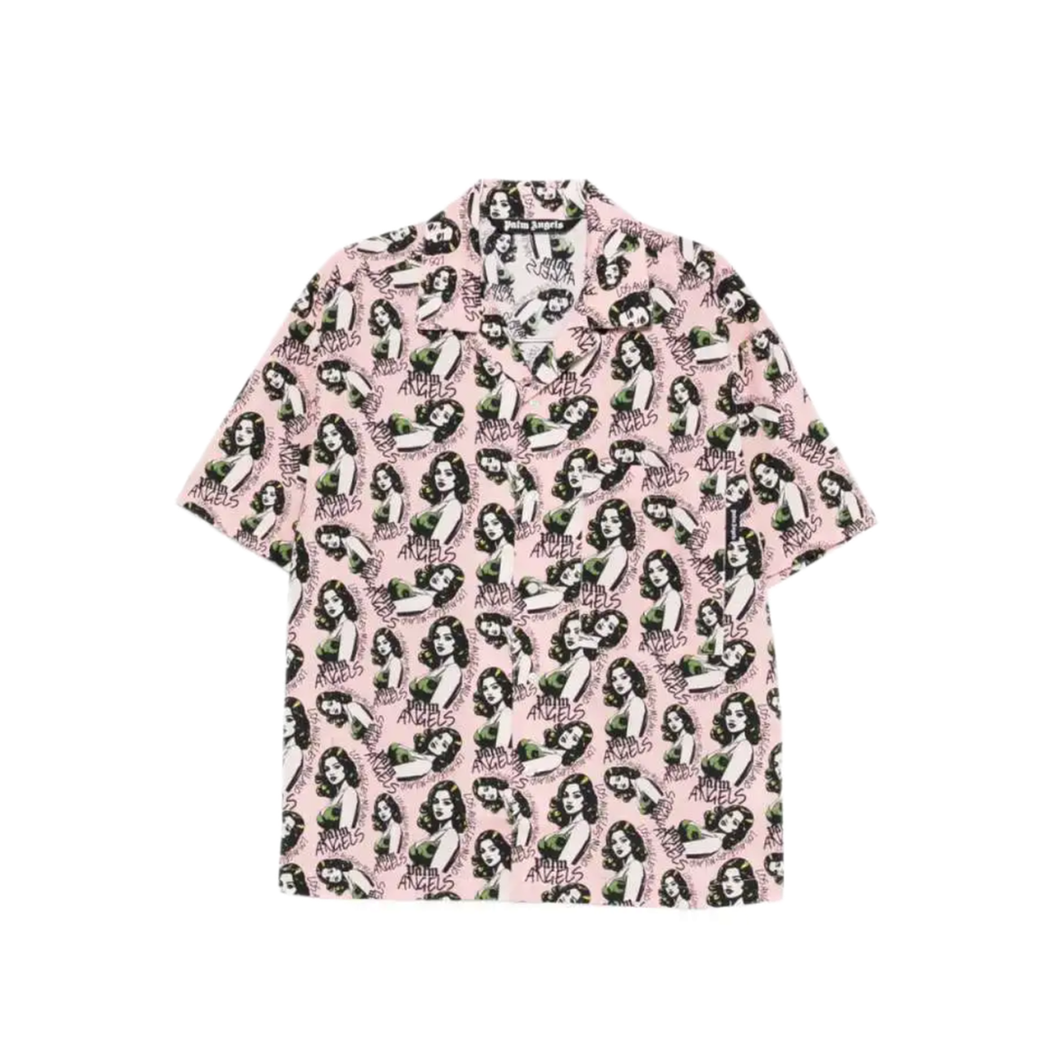 MAYFEYR - Palm Angels - Pinup Allover Loose Bowling Shirt - PMGG00DS26FAB0013084