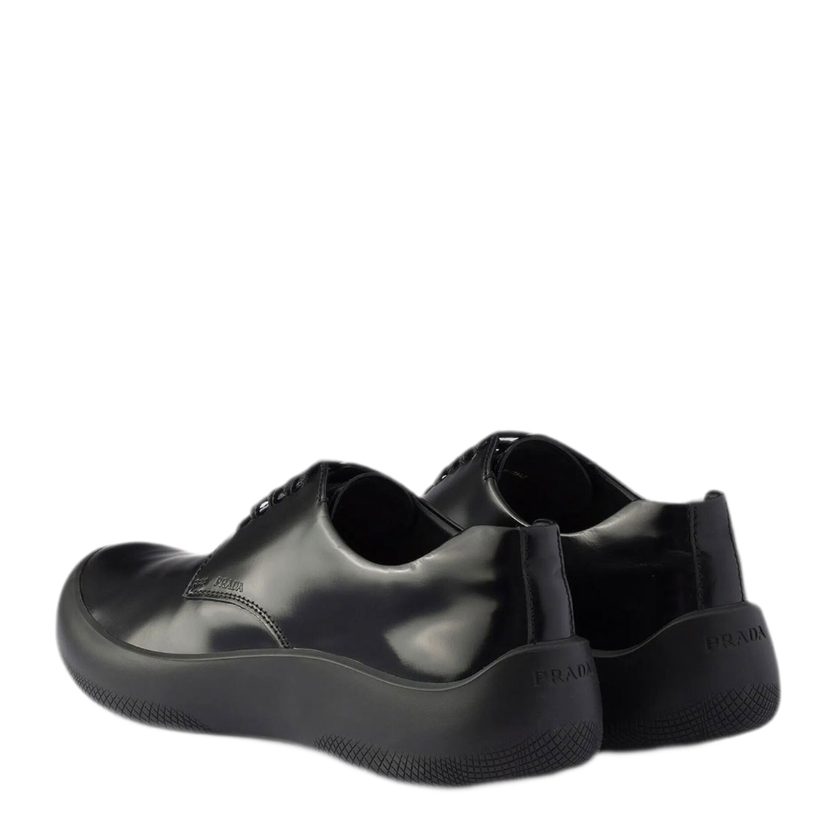 Black Leather Lace Up Shoes