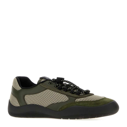 MAYFEYR - Prada - Speedrock Olive Green Sneakers - 1E490OFDD053ZM0F0161