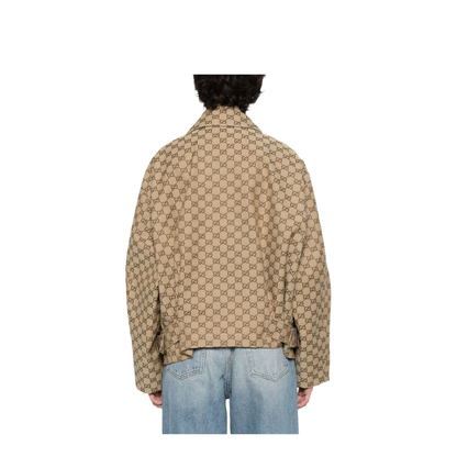 Canvas Bomber Jacket