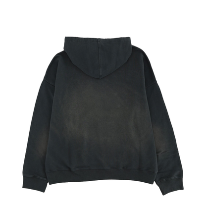 Sweatshirt with Bleached Effect
