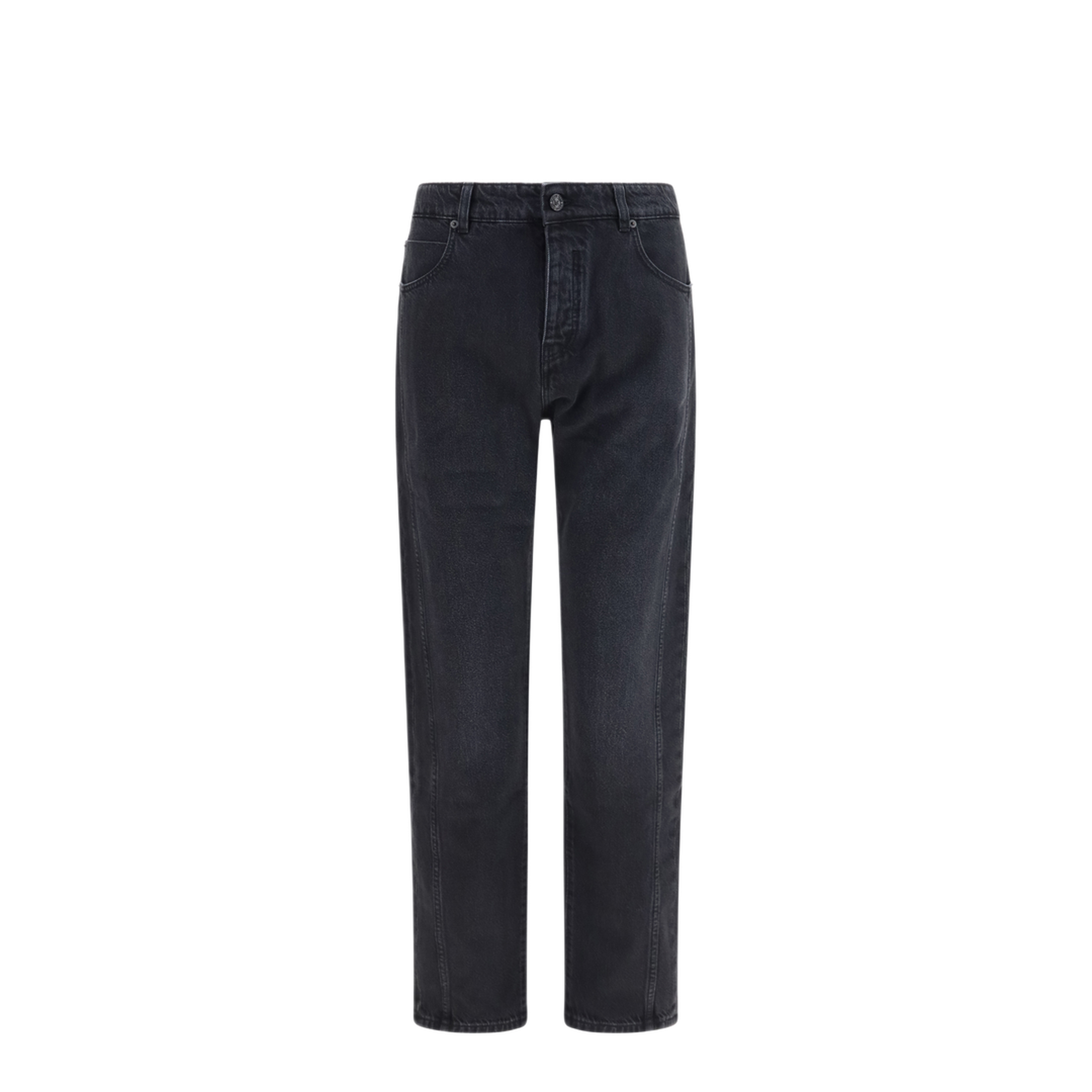 MAYFEYR - Balmain - Straight-Leg Denim Jeans - HH1MI115DG13