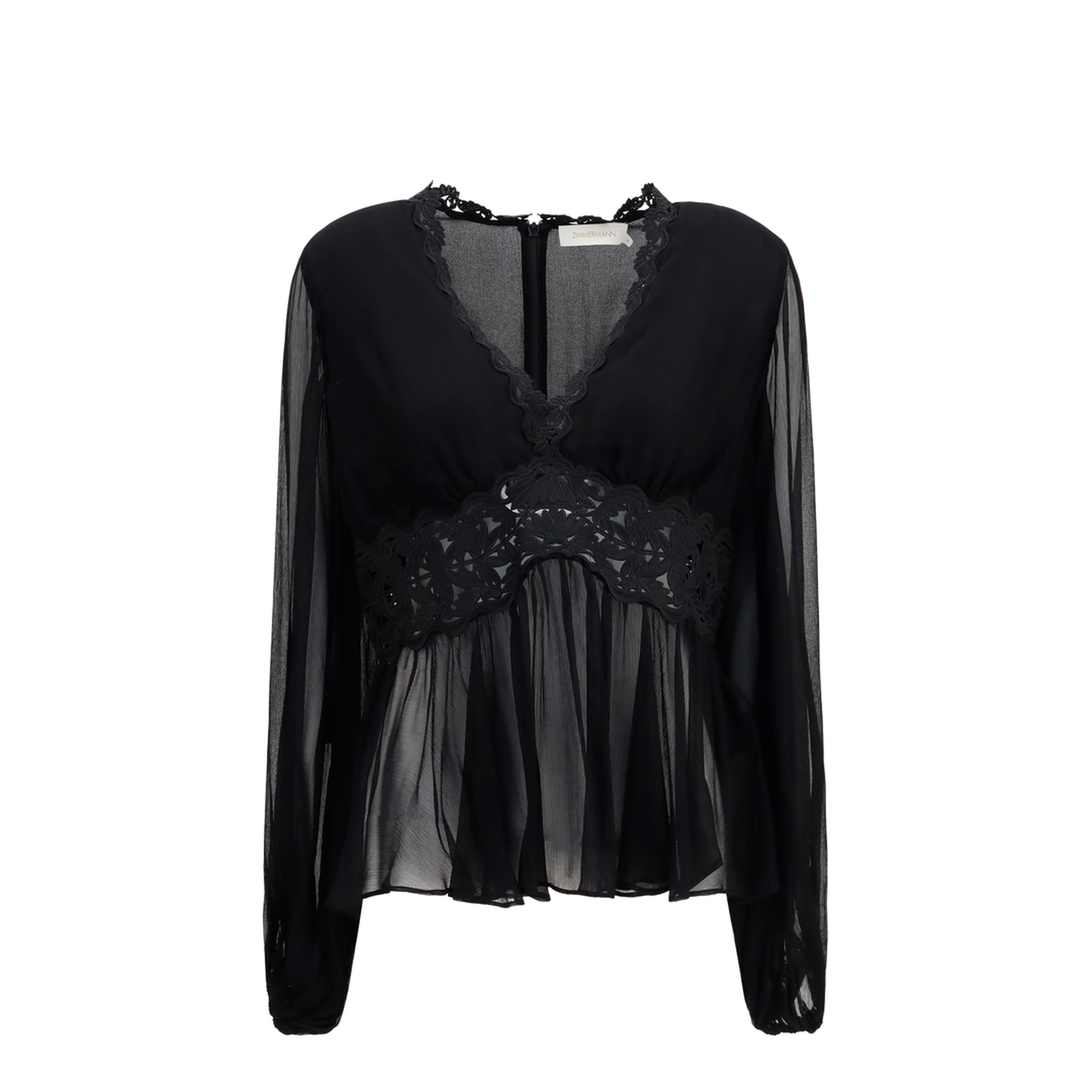 MAYFEYR - Zimmermann - Luna Peplum Blouse - 7467TS261