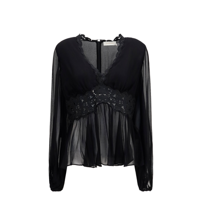 MAYFEYR - Zimmermann - Luna Peplum Blouse - 7467TS261