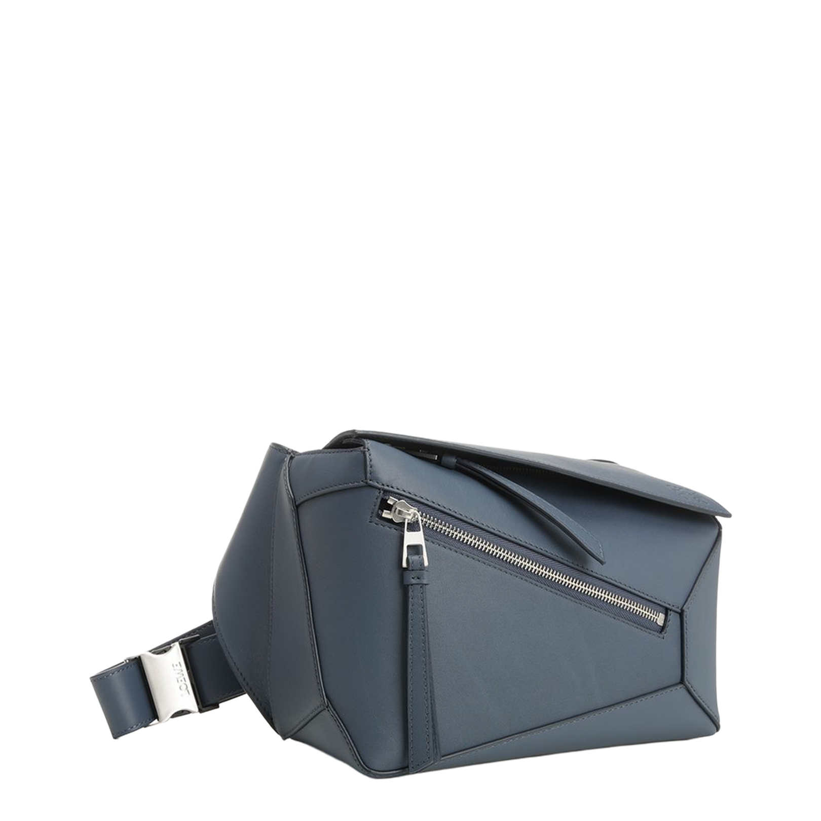 Puzzle Edge Small Leather Bumbag