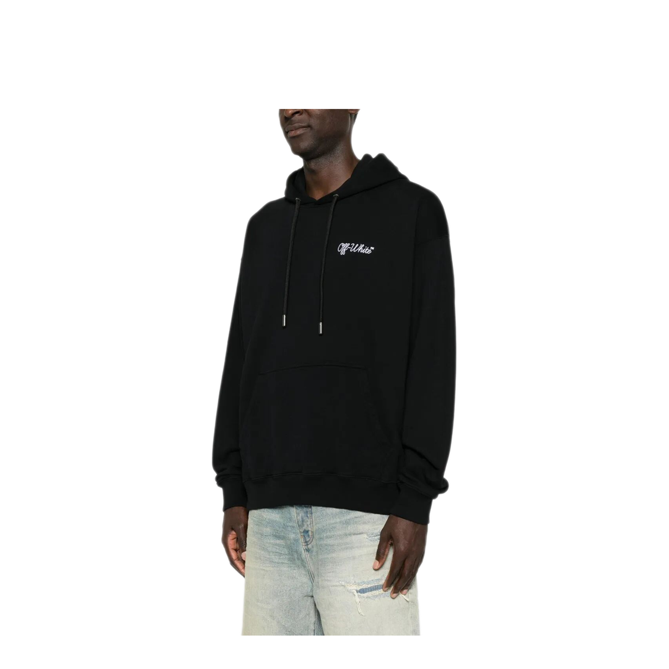 MAYFEYR - Off-White - Script Logo Skate Hoodie - OMBB085F26FLE00U00001