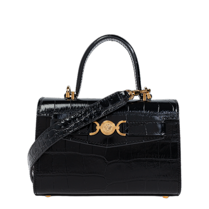 Medusa 95 Small Shoulder Bag Black