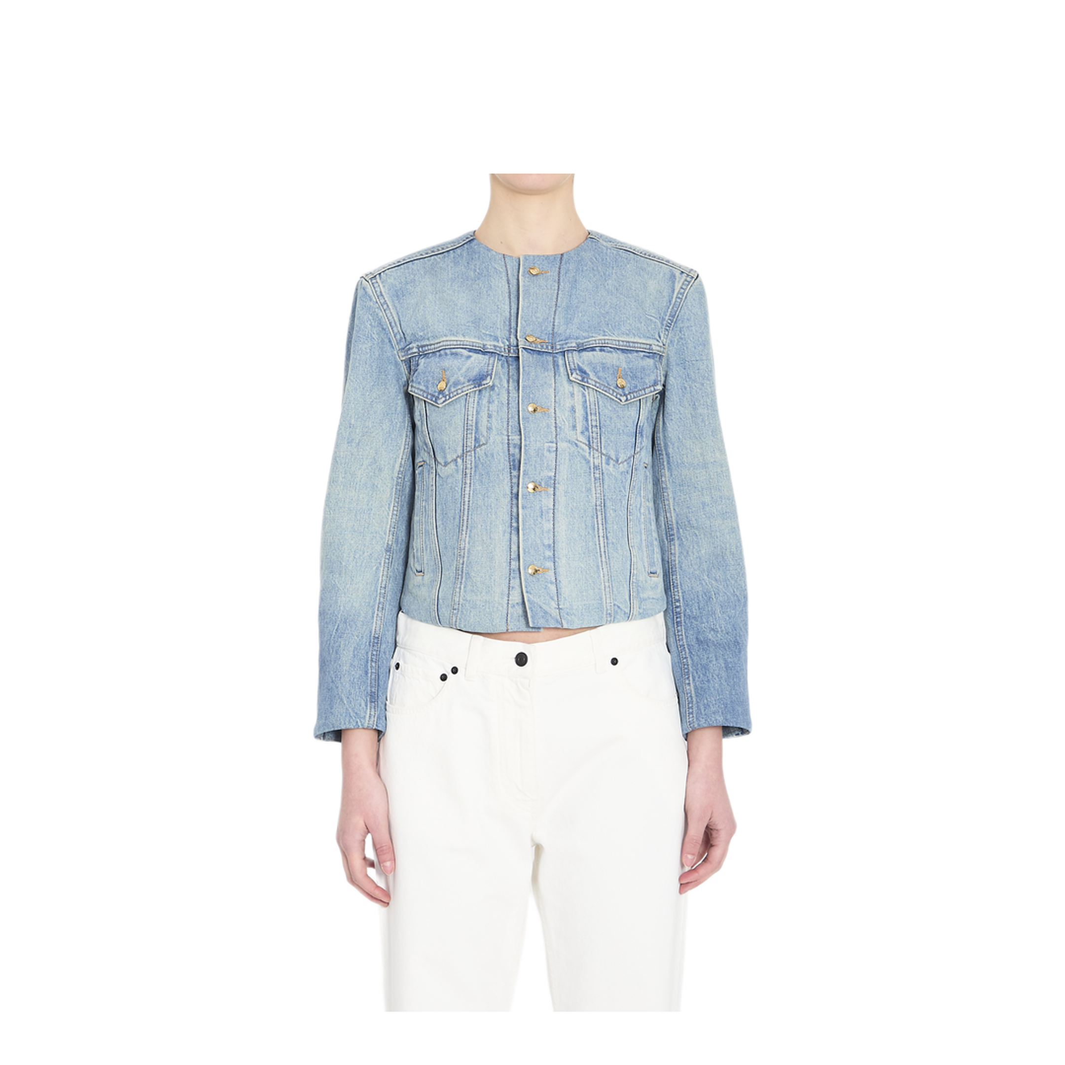 MAYFEYR - Celine - Denim Jacket - RV0ZV789DGDN7