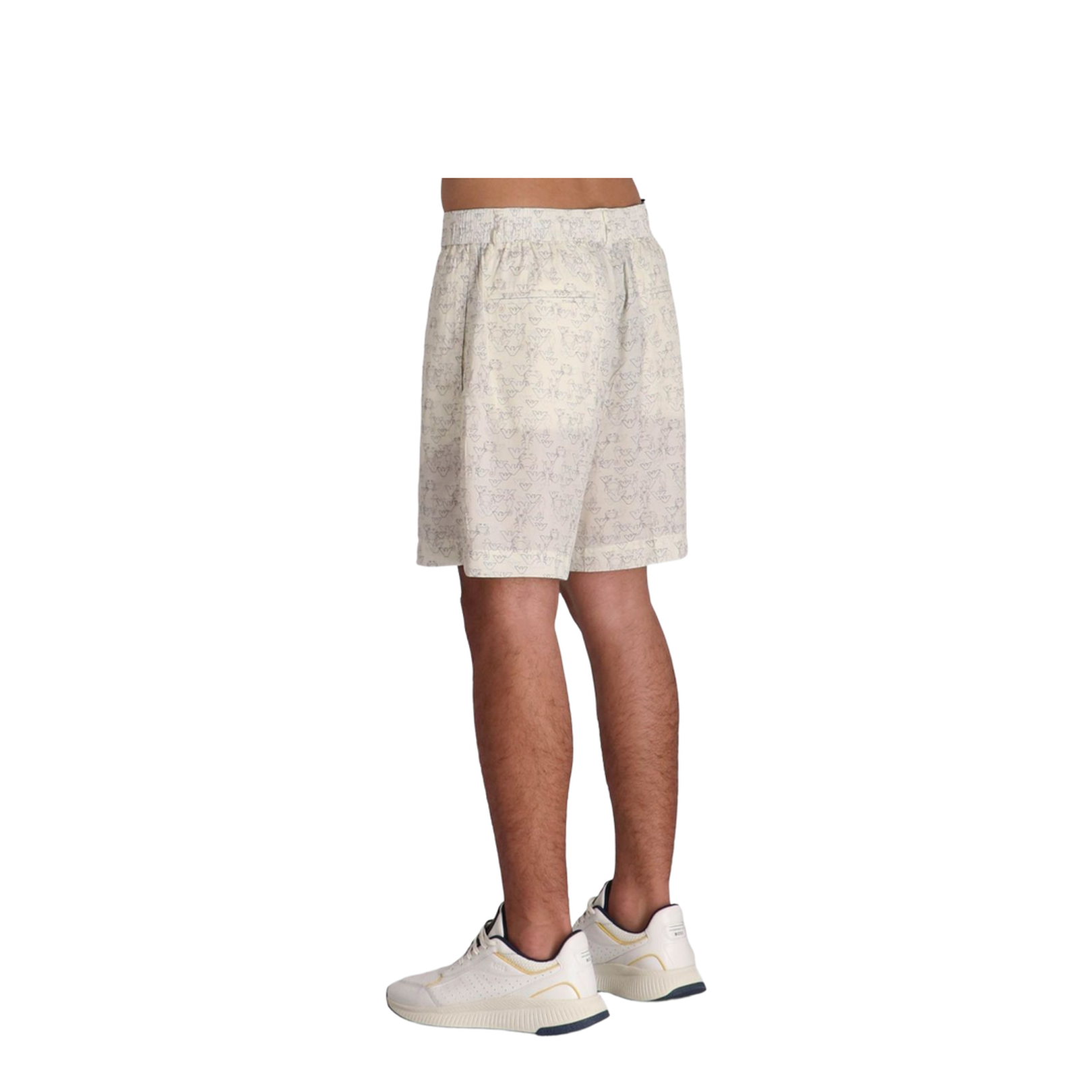 Allover Logo Bermuda Shorts