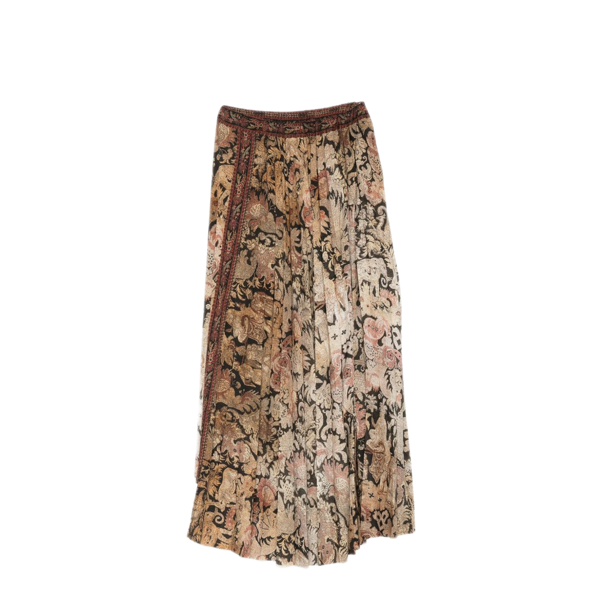 MAYFEYR - Pierre Louis Mascia - Floral Print Pleated Skirt - CETO/S-GO12939101519607