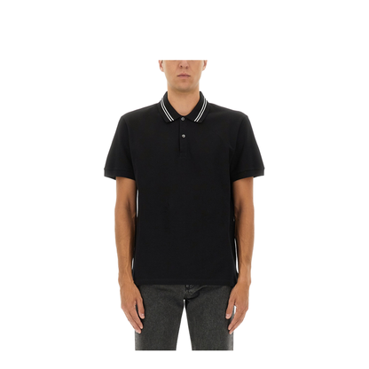 Polo Shirt with Logo on the Collar