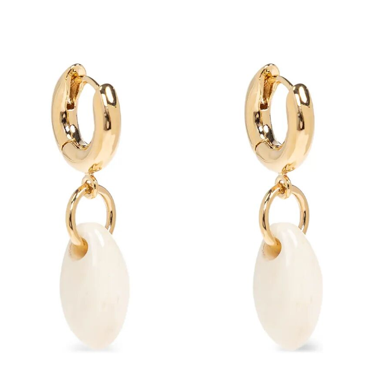 MAYFEYR - Isabel Marant Étoile - Small Hoop Pendant Earrings - BL0234FAC1B21B23EC