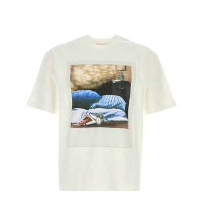 MAYFEYR - Jil Sander - White Cotton T Shirt - J21GC0213J20409991