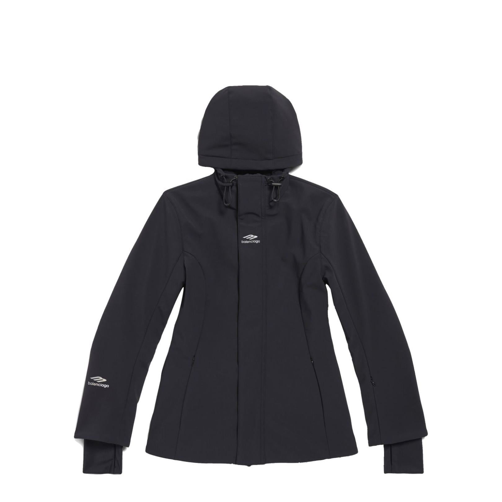 Balenciaga Coats Black