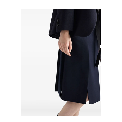 Slited Midi Skirt