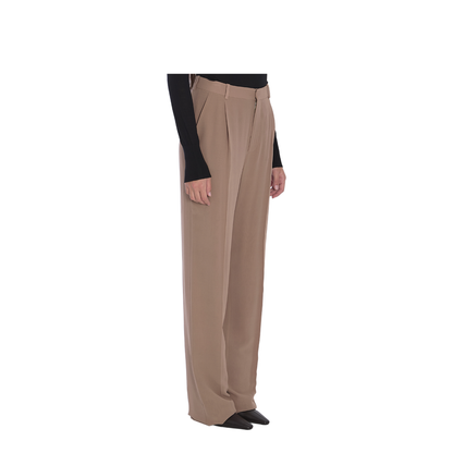 Silk Crêpe Trousers