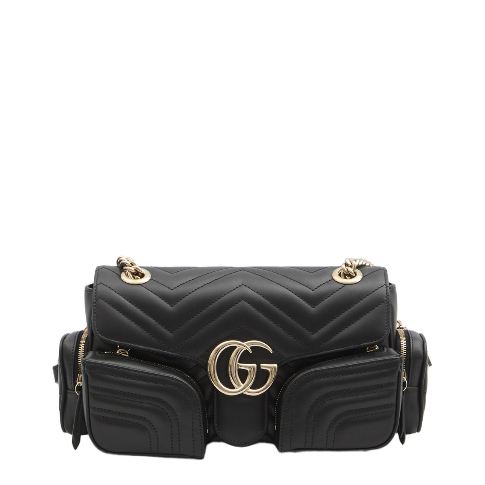 Go Small Leather Shoulder Bag - Black