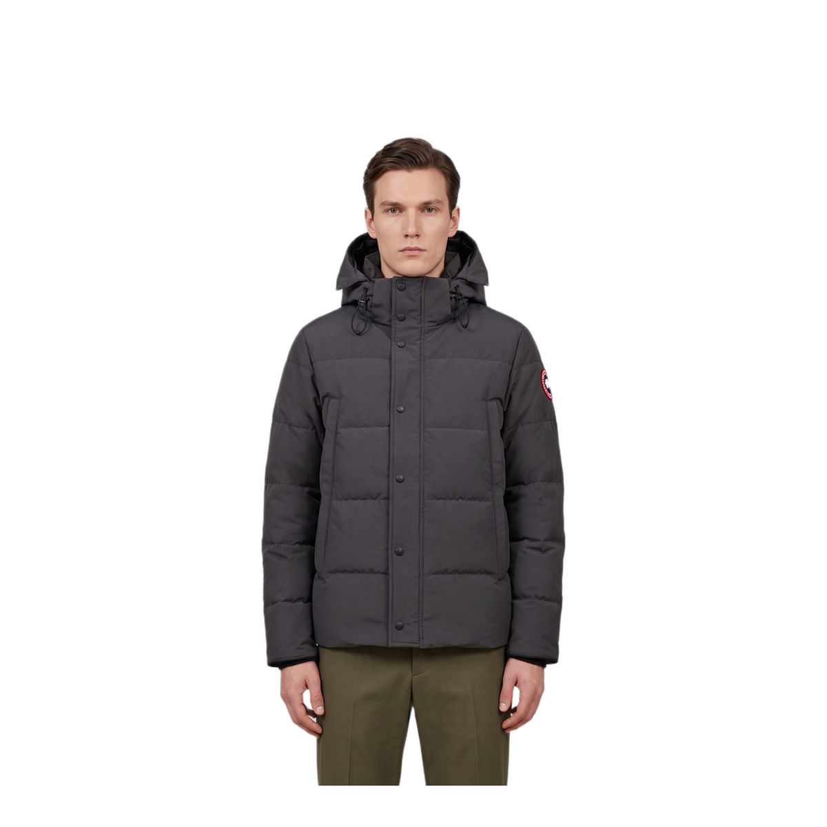 MAYFEYR - Canada Goose - Granite Grey Wyndham Parka - 2048M9431