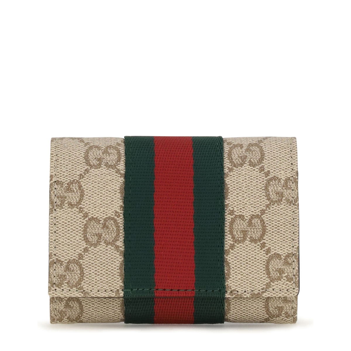 MAYFEYR - Gucci - Web Bi Fold Card Holder - 876044FAF8R8547