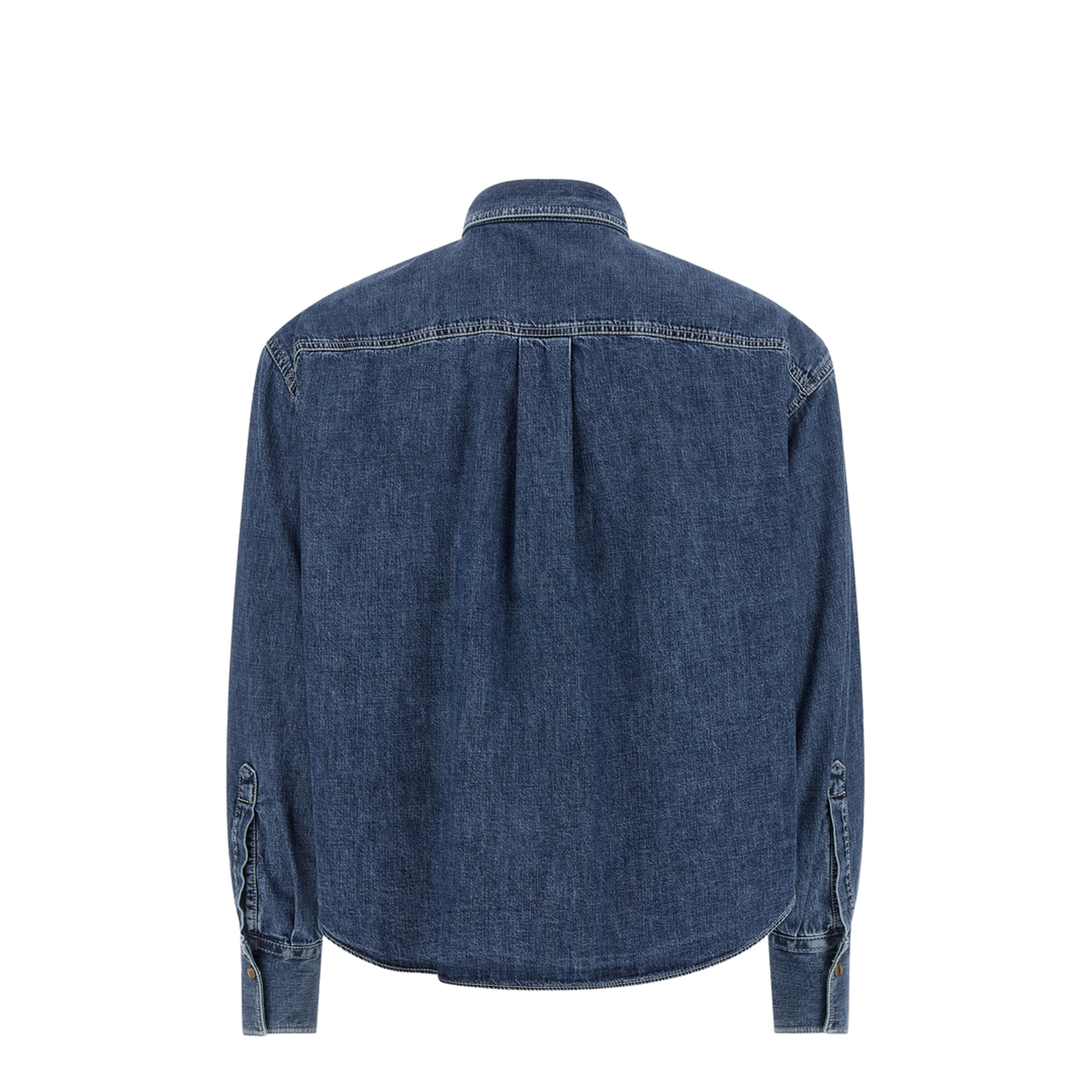 Lightweight Denim Shirt - Blue