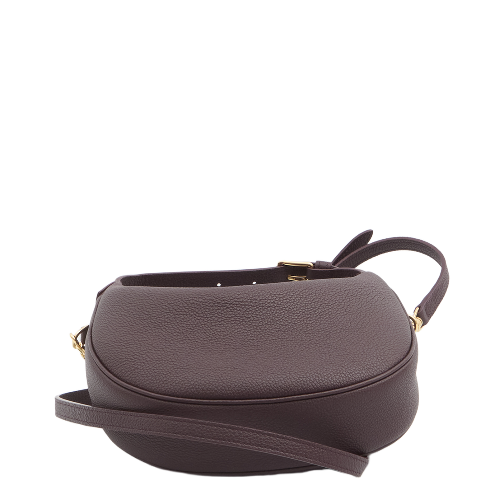 Lulu Teen Bag in Grained Bordeaux Calfskin Leather
