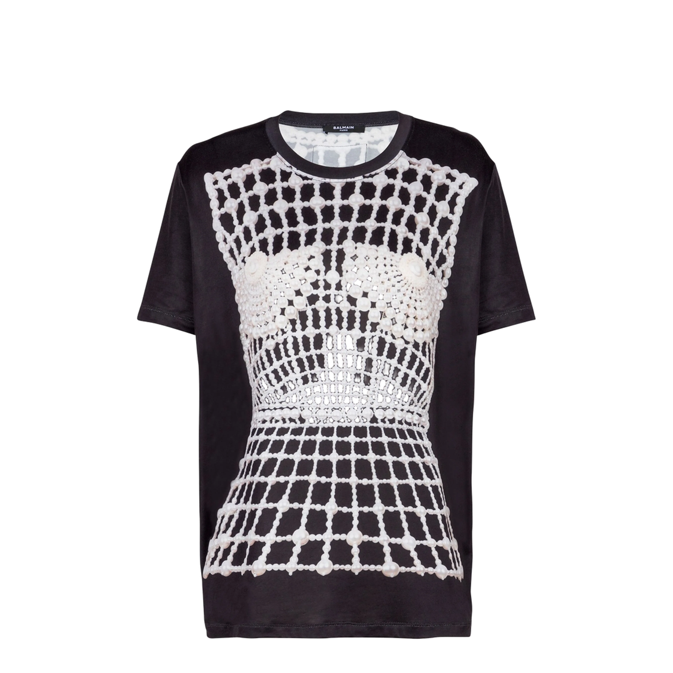 T-shirt with Print Black