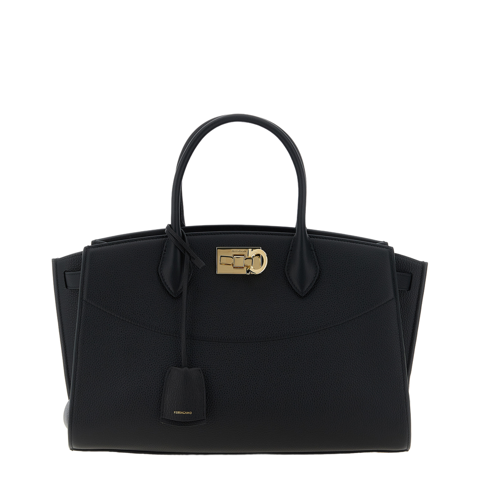 Hammered Calf Leather Handbag