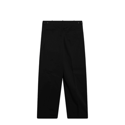 Black Gabardine Trousers