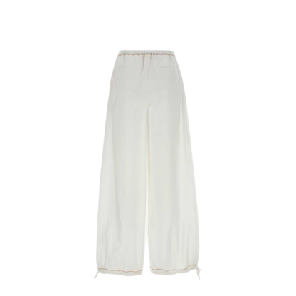 Draping Wide Leg Pants