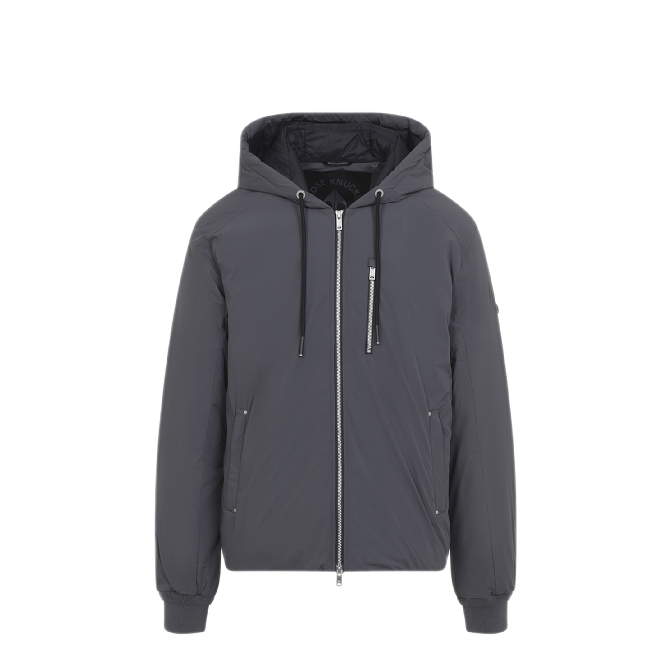MAYFEYR - Moose Knuckles - Cement Northdale Zip Jacket - M35MJ2101542