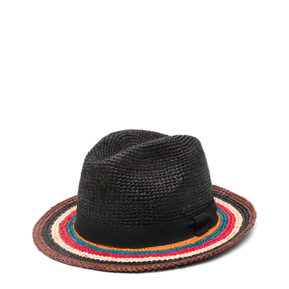 Signature Stripe Straw Hat