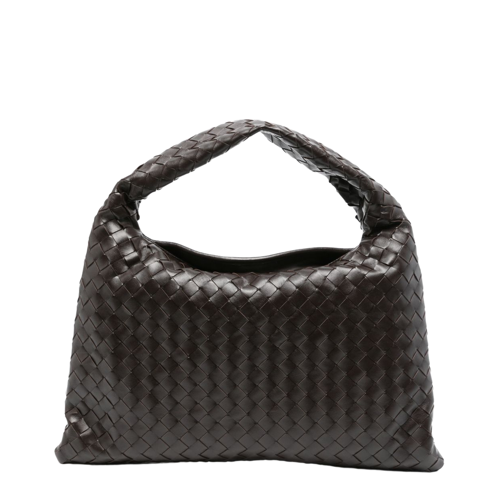 Hop Small Leather Shoulder Bags - Black