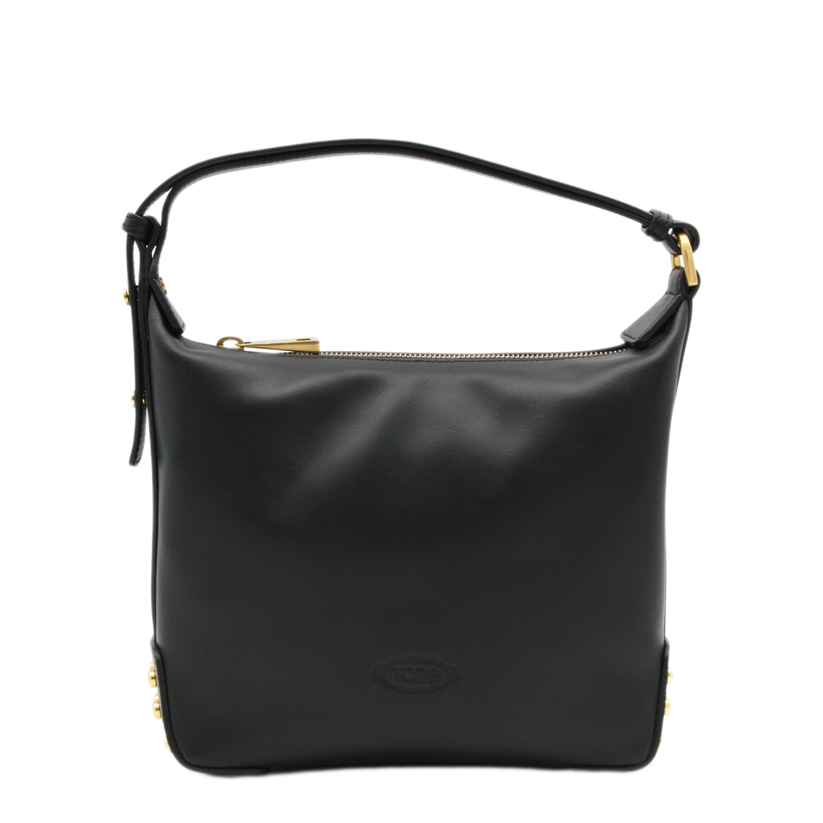Mini Calfskin Tote - Black