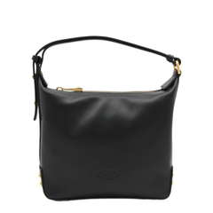 Mini Calfskin Tote - Black
