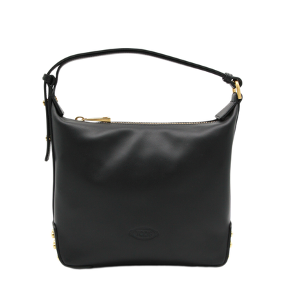 Mini Calfskin Tote - Black