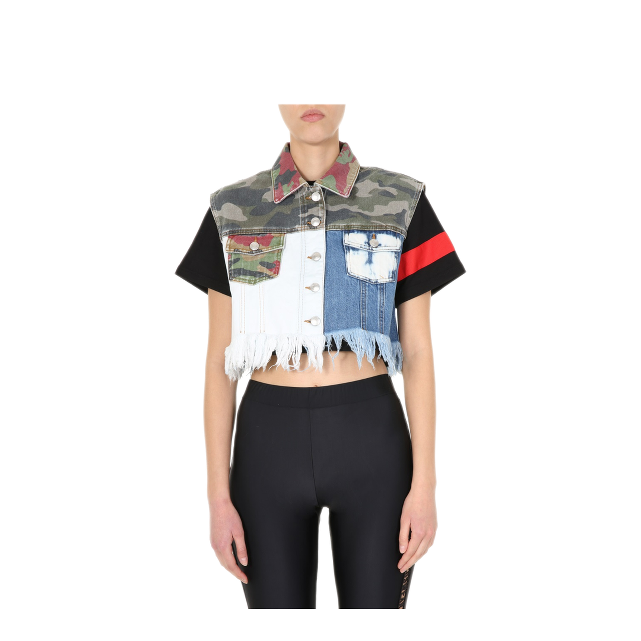 MAYFEYR - GCDS - Denim Vest - SS20W040074MX