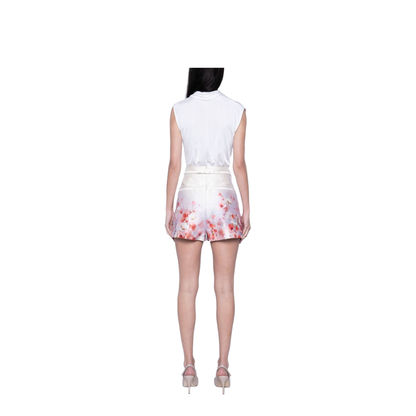 Crush Silk Blend Shorts