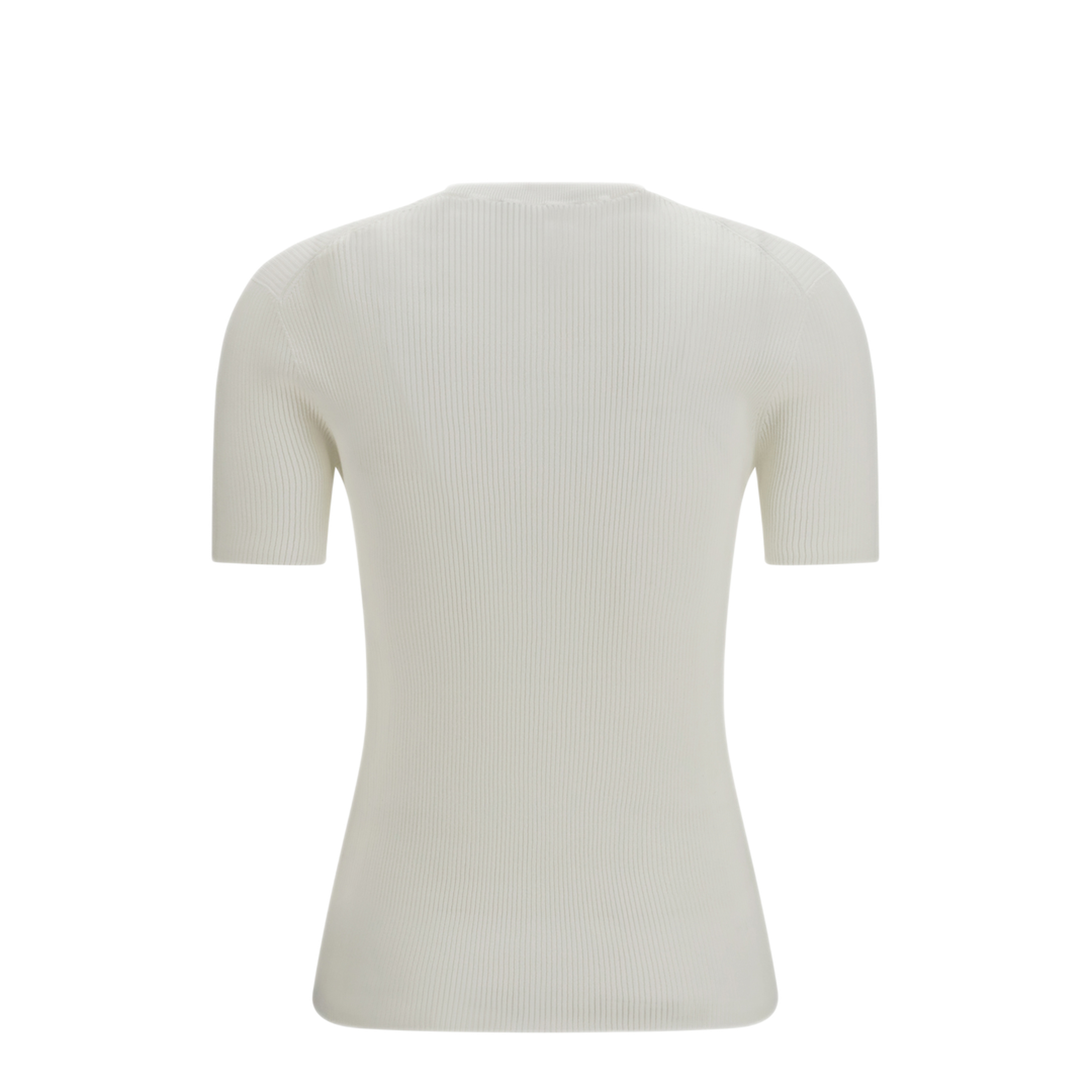 MAYFEYR - Fendi - Short-Sleeve Cotton Sweater - FZXF22AYBX