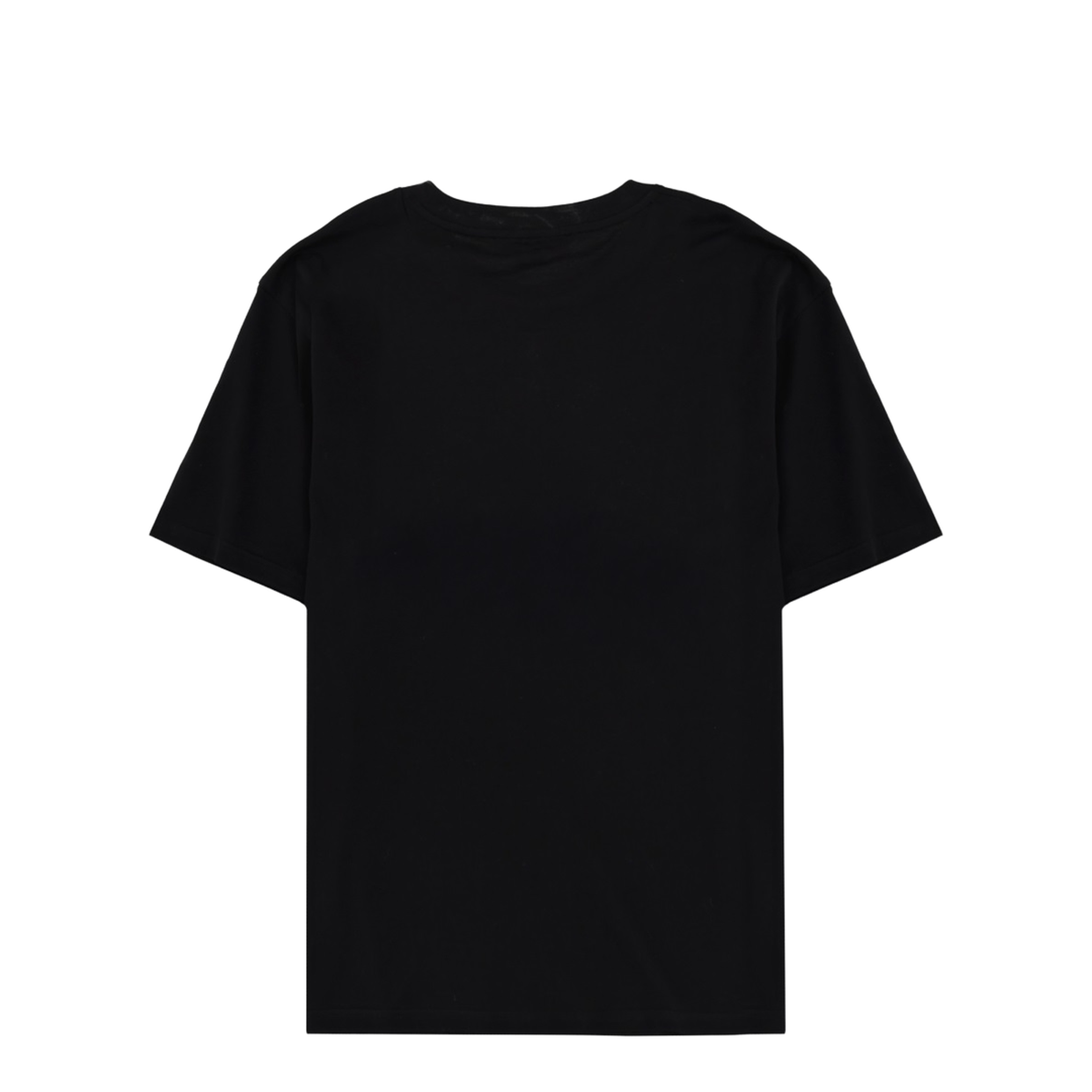 Black Logo-Embroidered Boyfriend T-Shirt