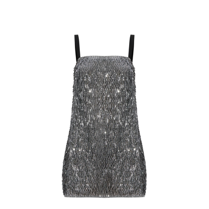 Sequined Mini Dress