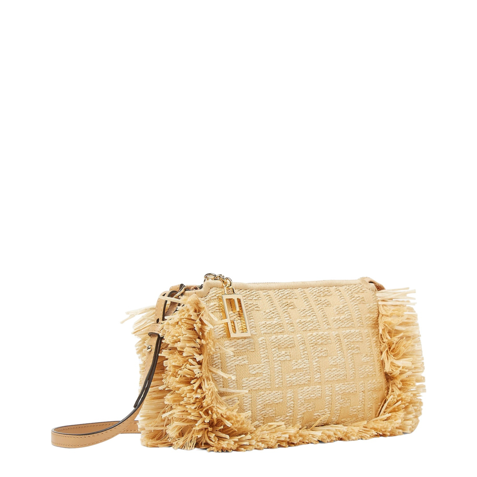 Baguette Canvas Crossbody Bags - Pastel Yellow