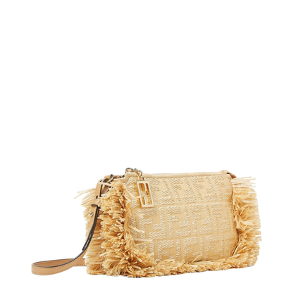 Baguette Canvas Crossbody Bags - Pastel Yellow