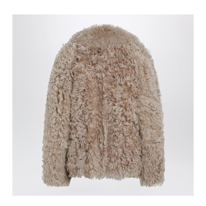 MAYFEYR - Blancha - Short Hazelnut Fur Jacket - 2613330075NO